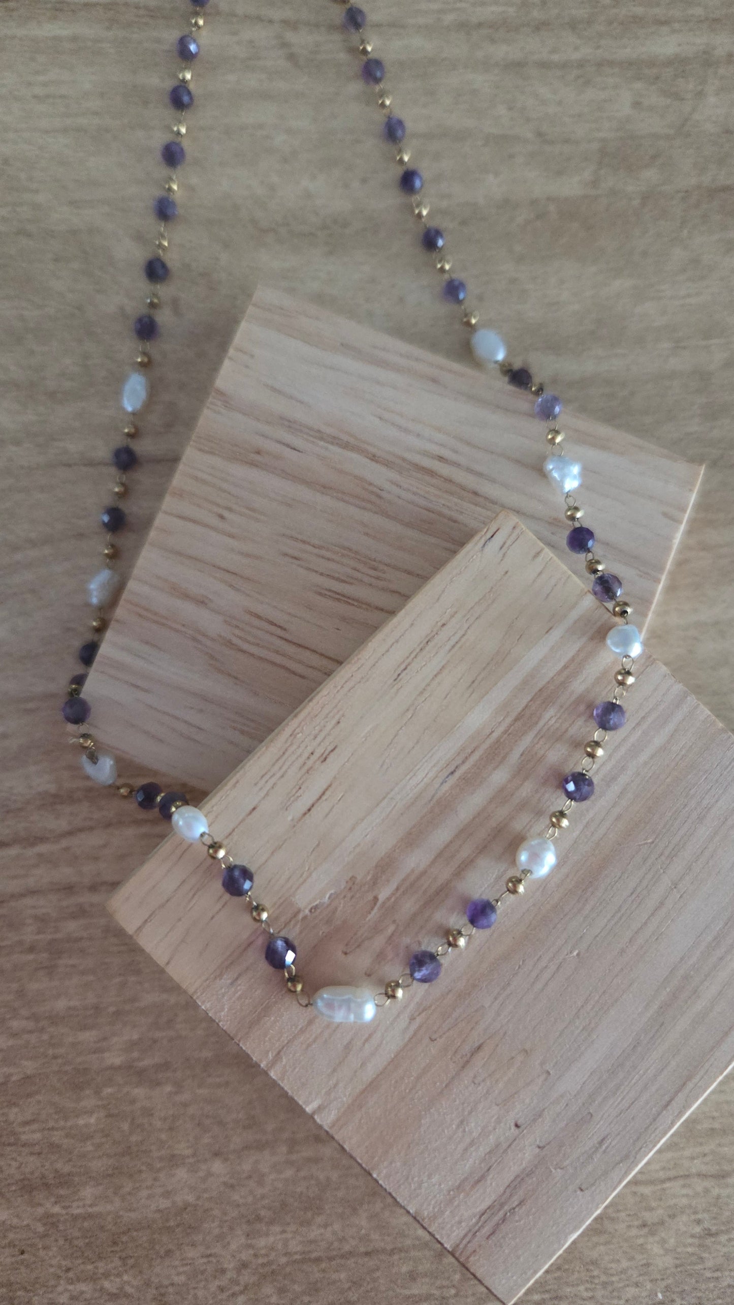 Collier Améthyste scintilbijoux