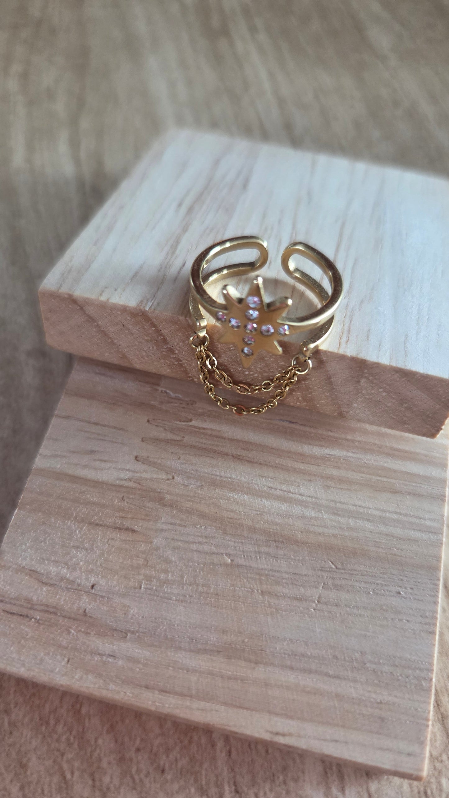 Bague Étoile 🌟 Scintilbijoux