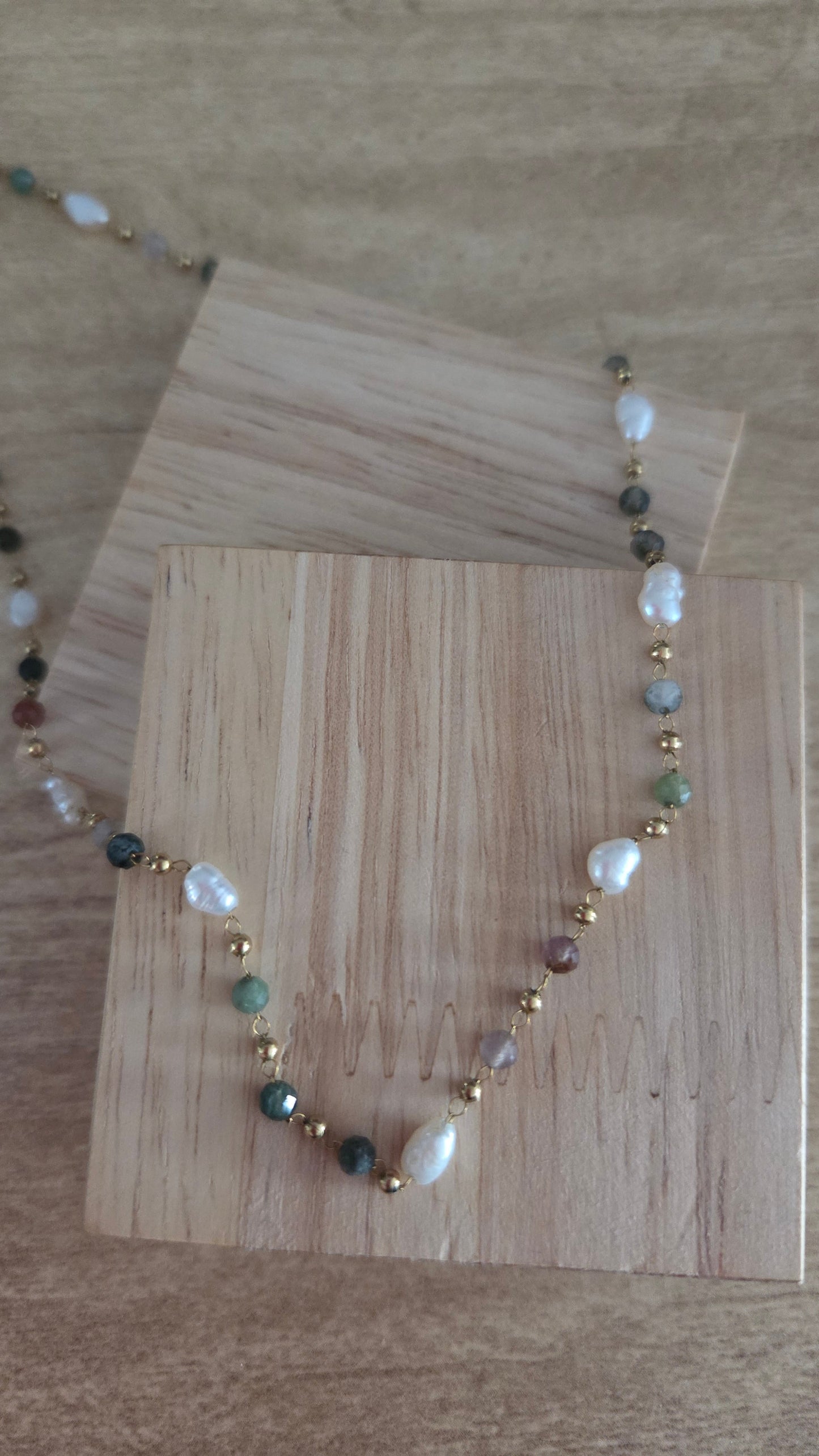 Collier en agate scintilbijoux