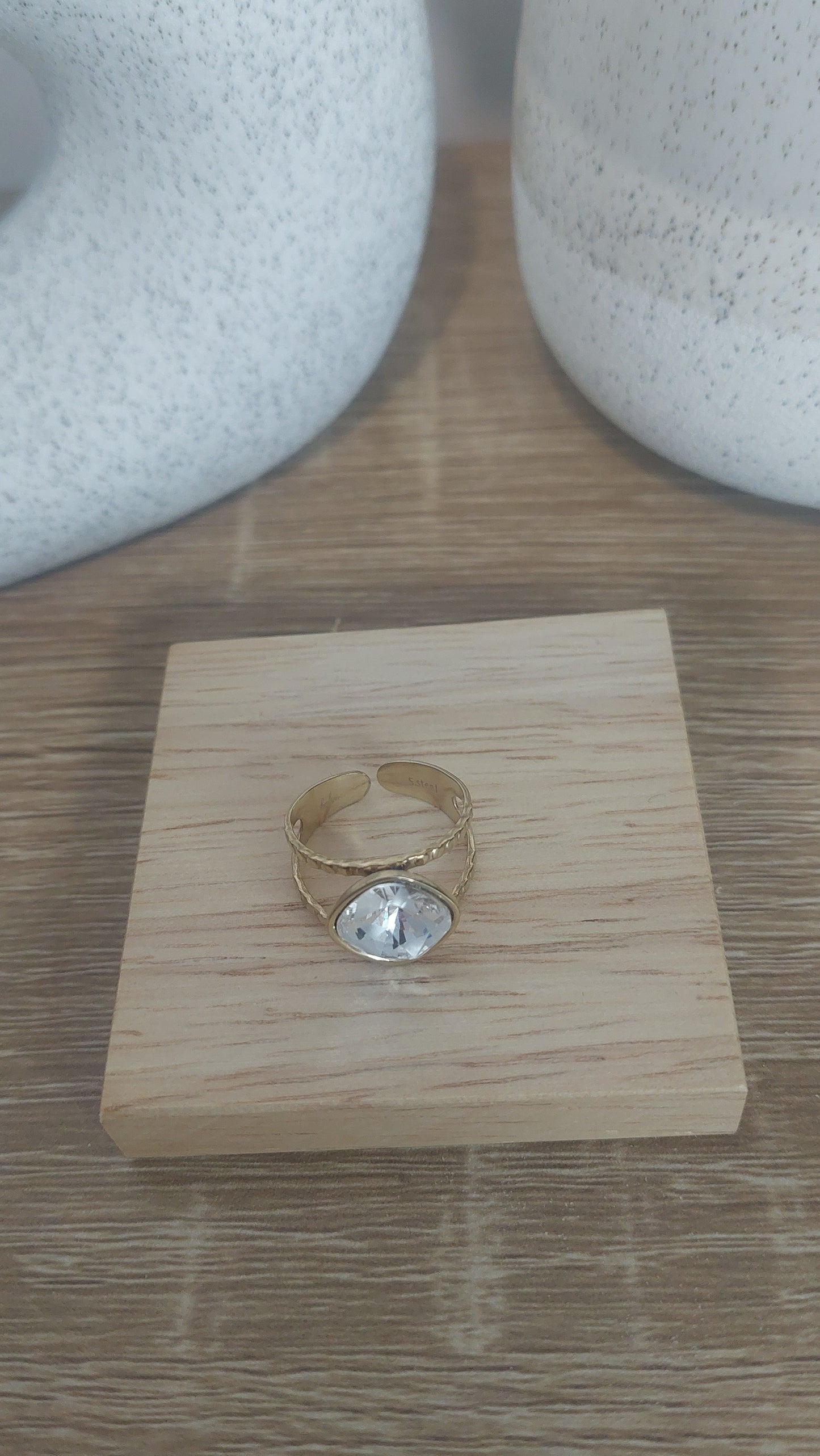 Bague Éléonore Dorée Dream Clothes