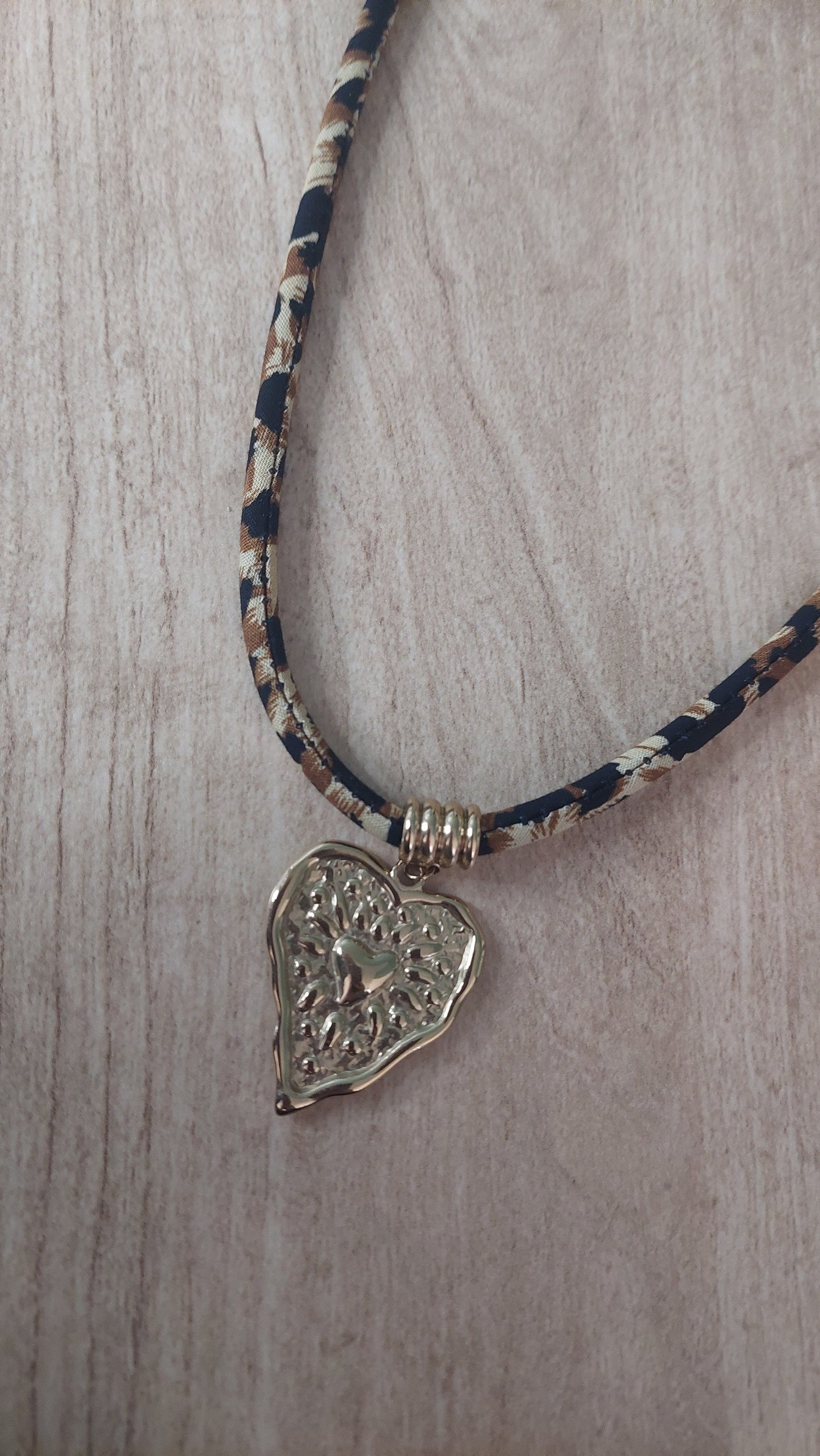 Collier cœur ❤️ Scintilbijoux