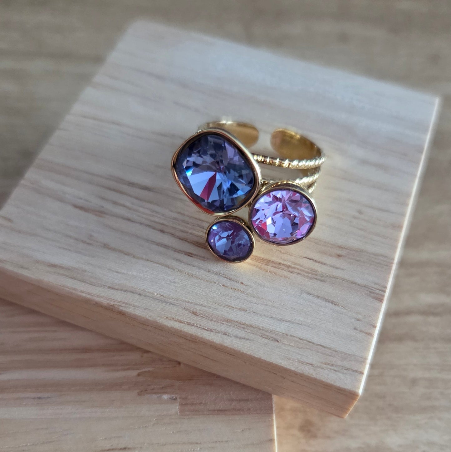 Bague Ophelie Dorée Dream Clothes