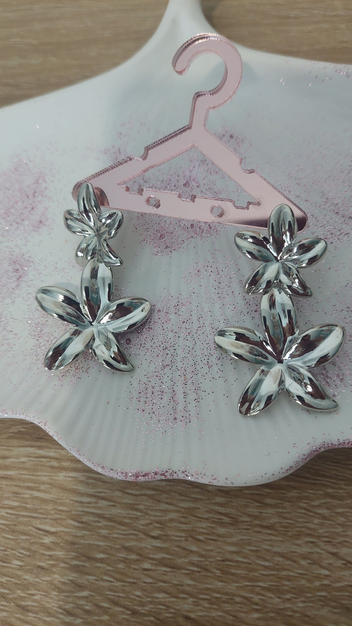 Boucle d'oreilles Flower scintilbijoux