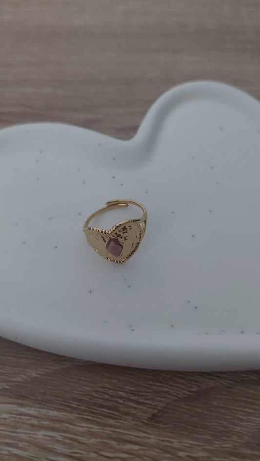 Bague cœur scintilbijoux