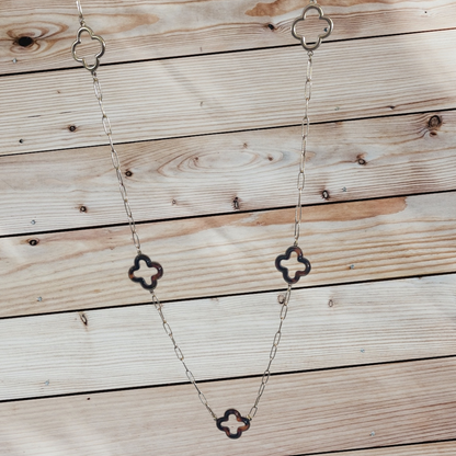 Sautoir trèfle Scintilbijoux