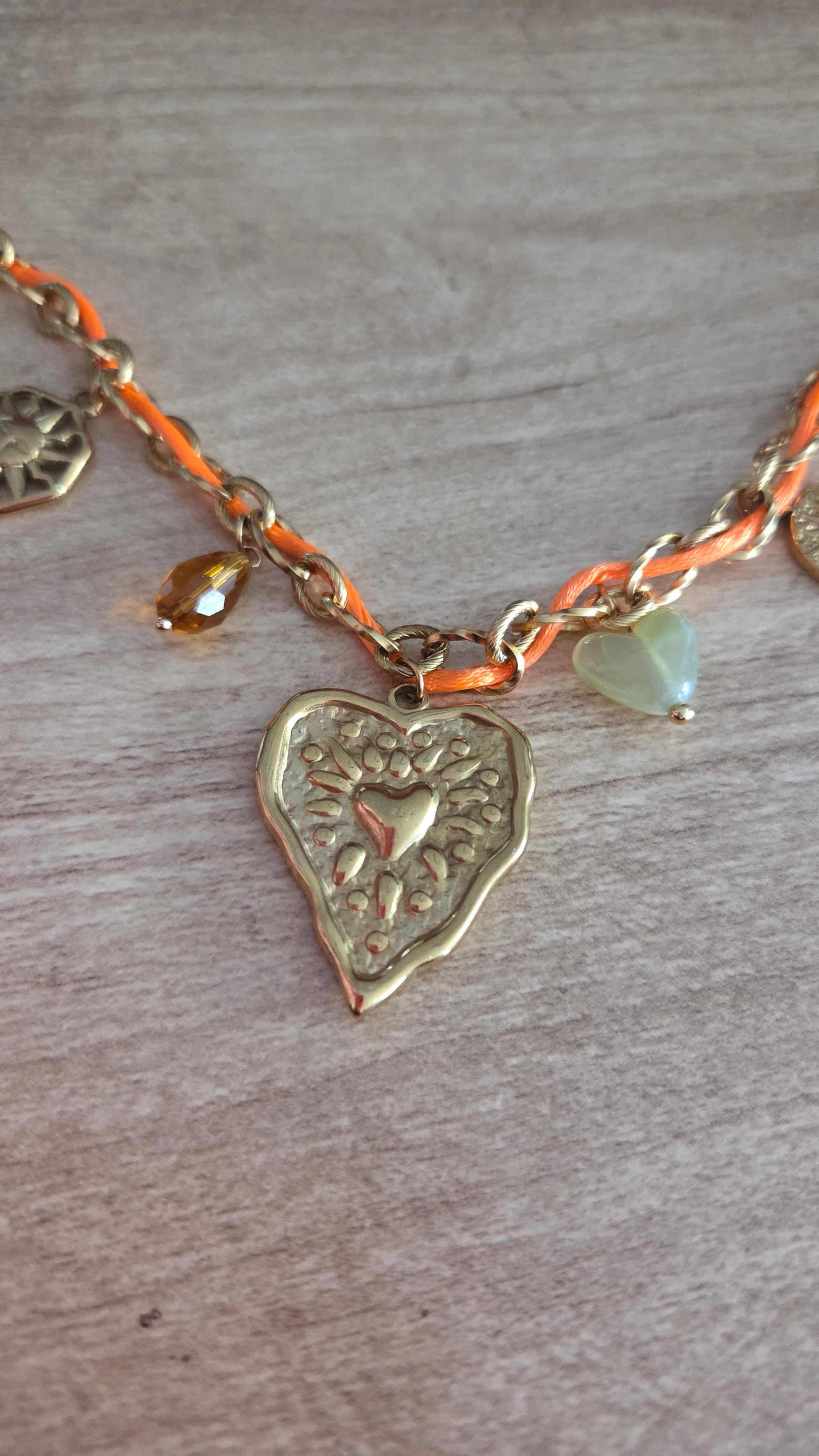 Collier pendentif coeur Scintilbijoux