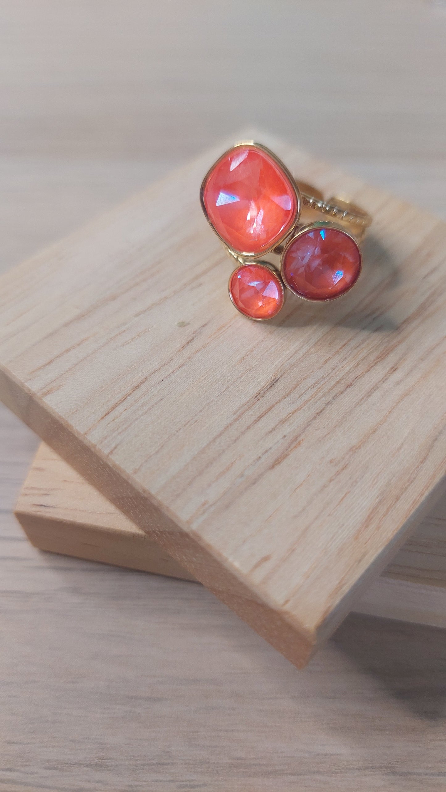 Bague Ophelie Dorée Dream Clothes