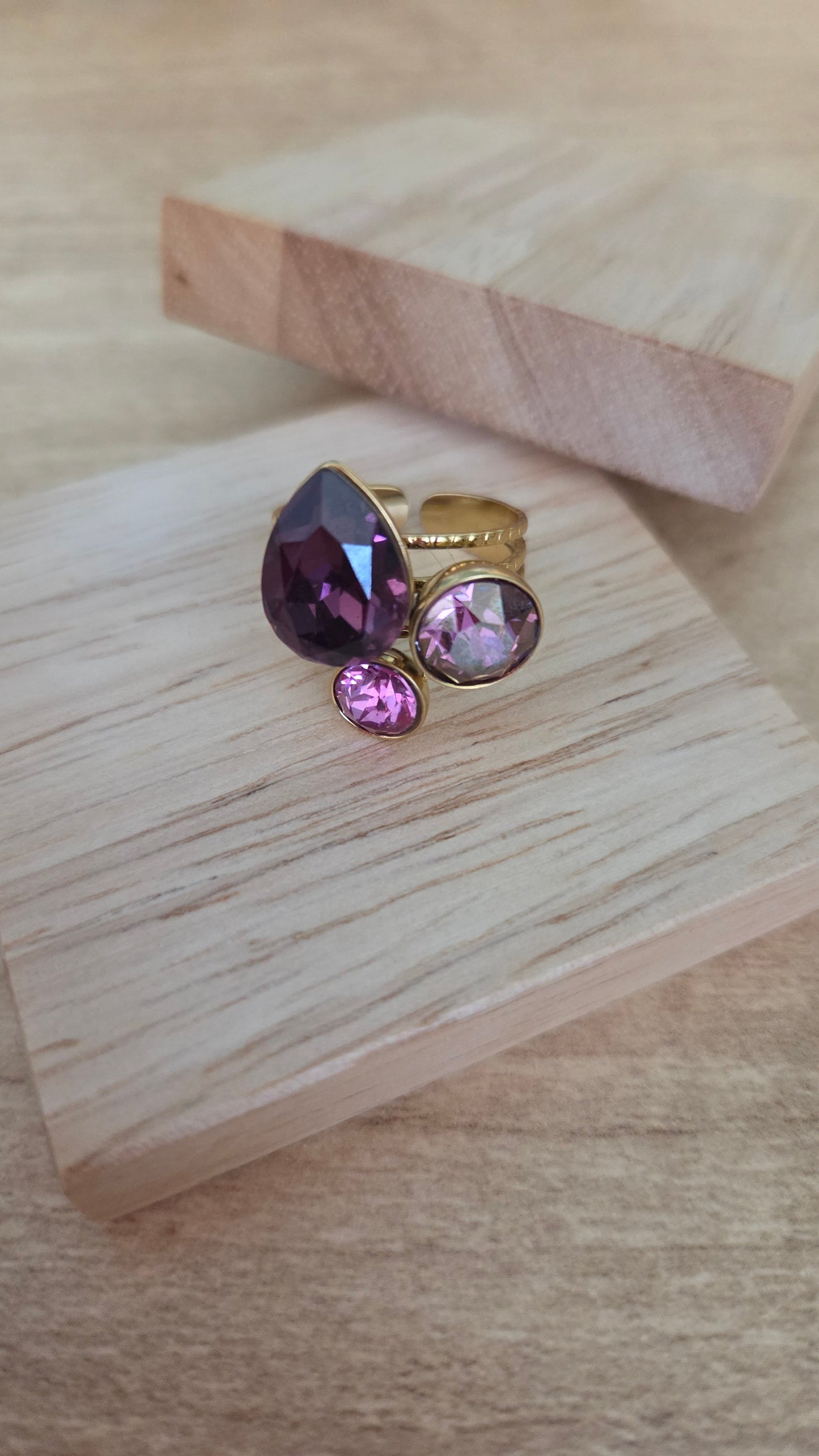 Bague Florence Dorée Dream Clothes