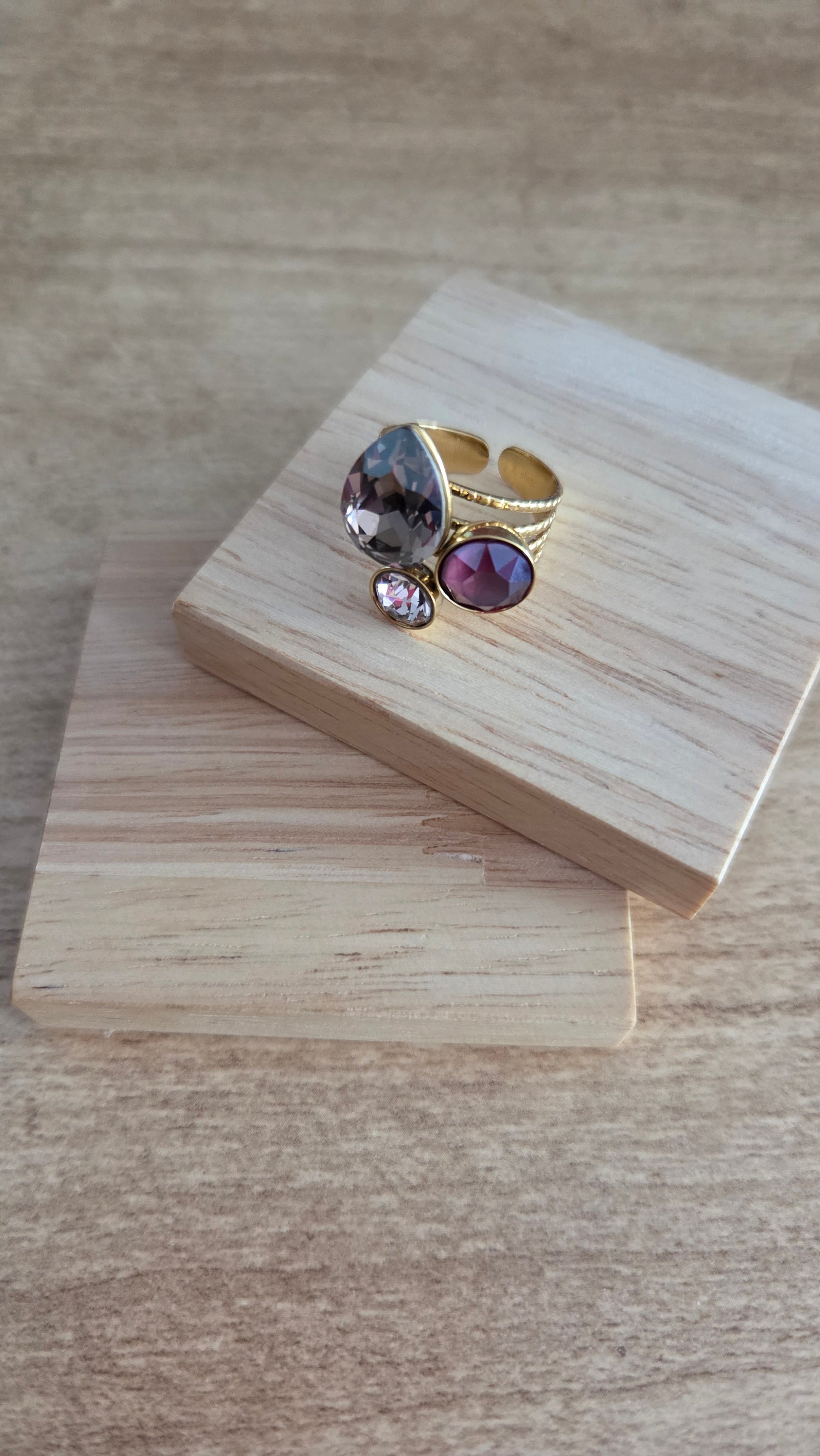 Bague Florence Dorée Dream Clothes