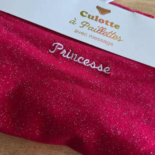 Culotte à paillettes