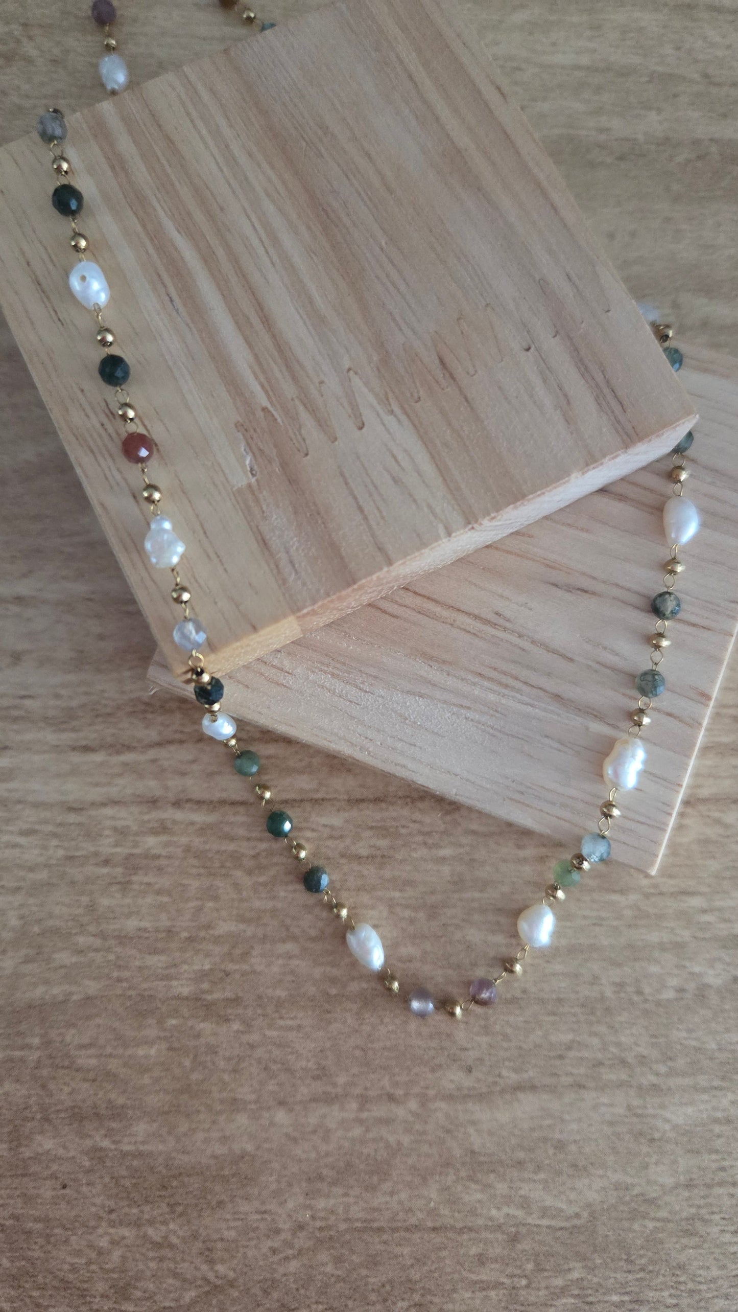 Collier en agate scintilbijoux