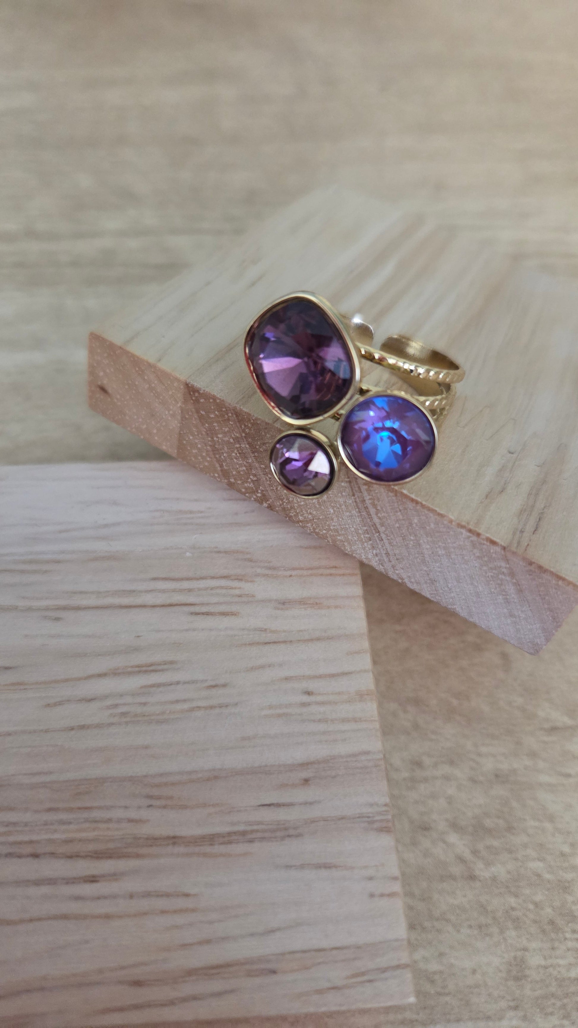 Bague Ophelie Dorée Dream Clothes