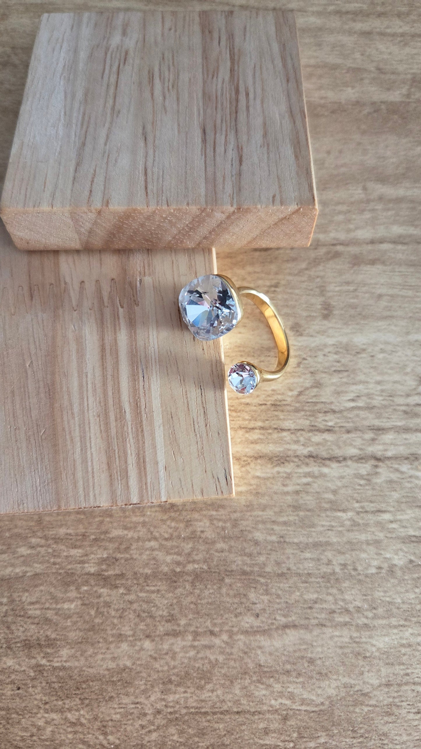 Bague Mélodie Dorée scintilbijoux