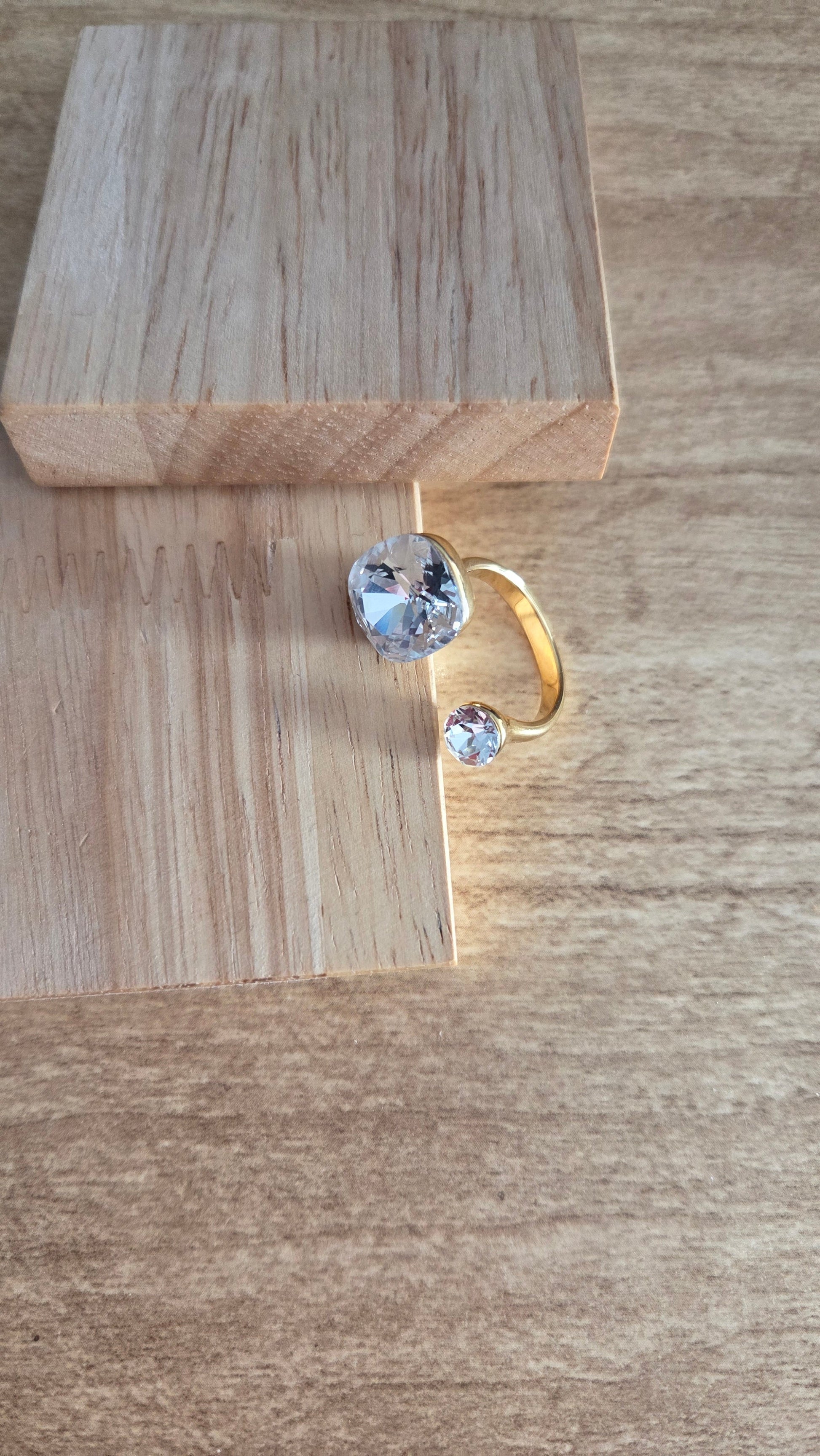 Bague Mélodie Dorée scintilbijoux