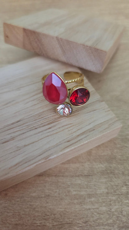 Bague Florence Dorée Dream Clothes