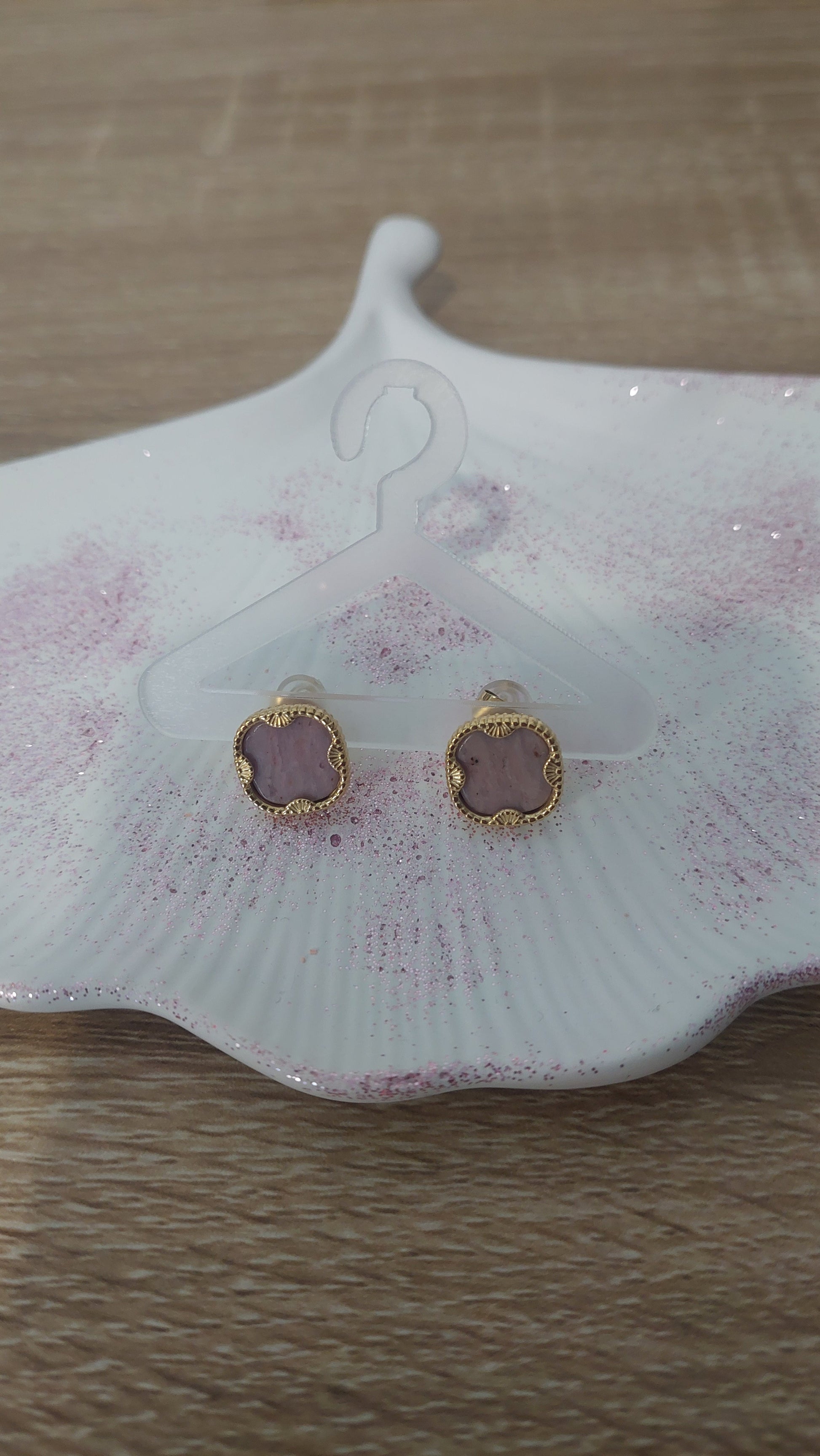Boucle d'oreilles rose Dream Clothes
