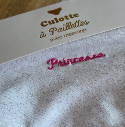 Culotte à paillettes