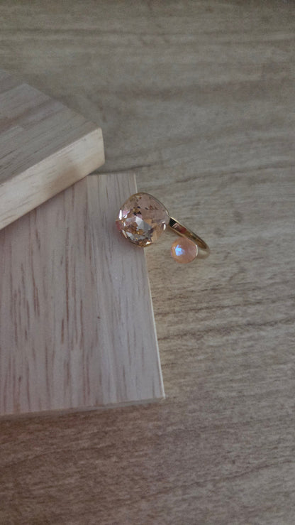 Bague Mélodie Dorée scintilbijoux