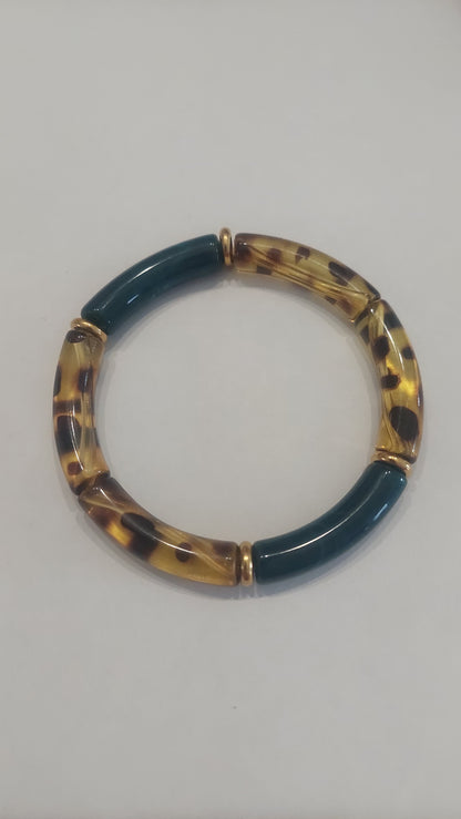 Bracelet Grand Tia leopard