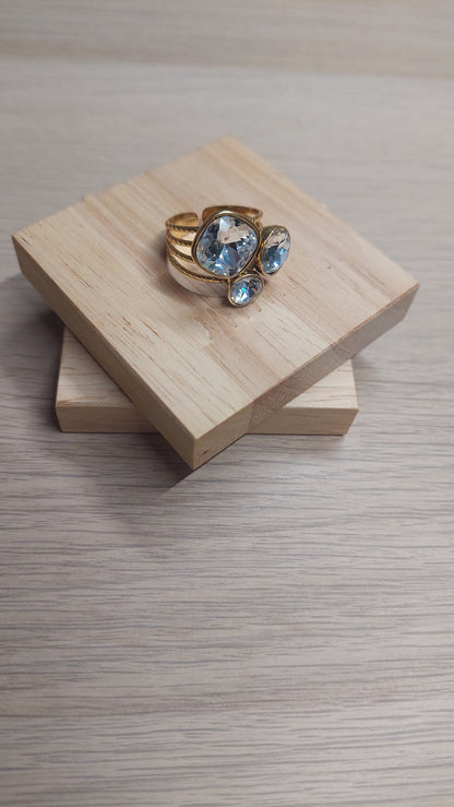 Bague Ophelie Dorée scintilbijoux
