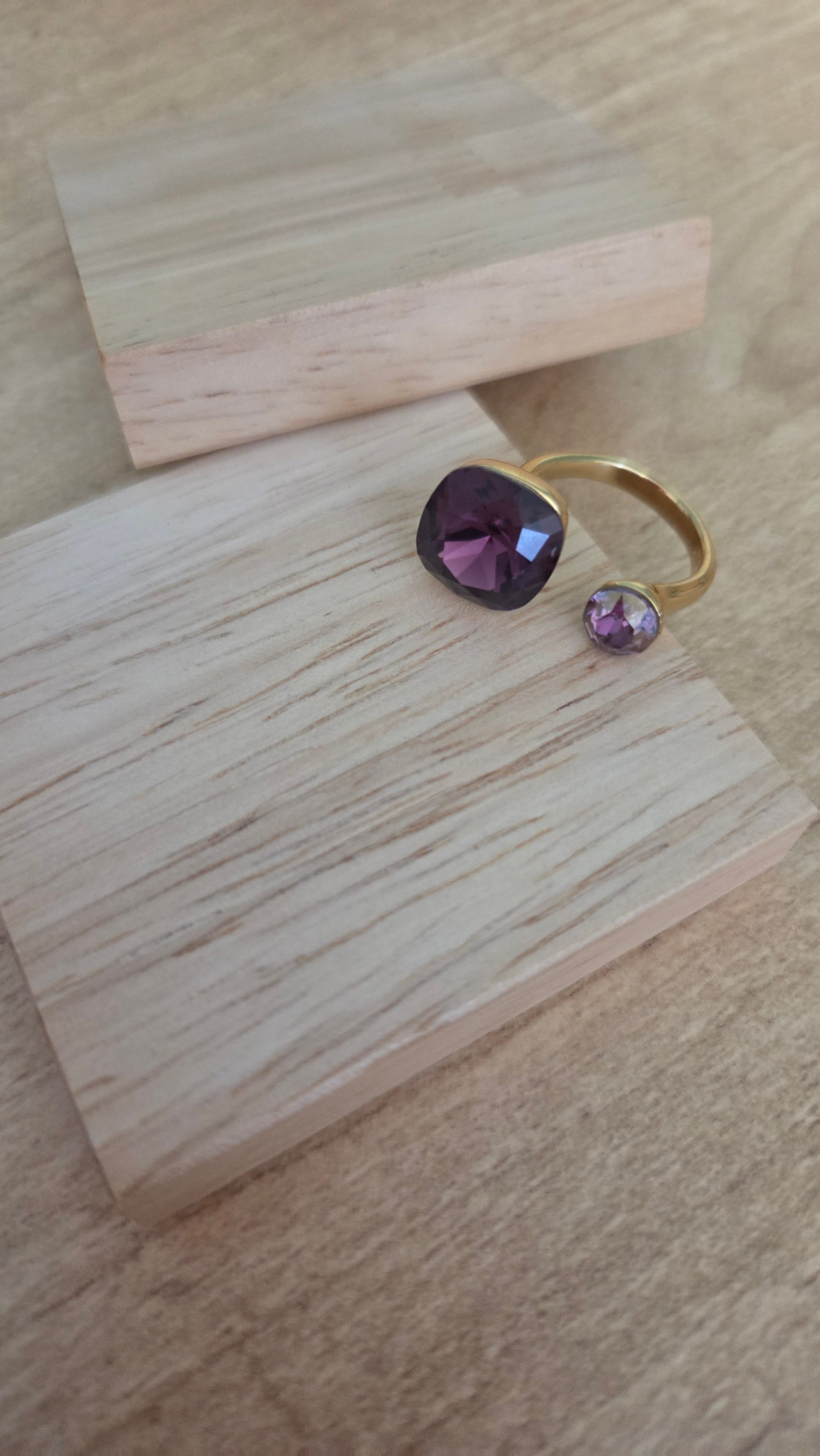 Bague Mélodie Dorée scintilbijoux