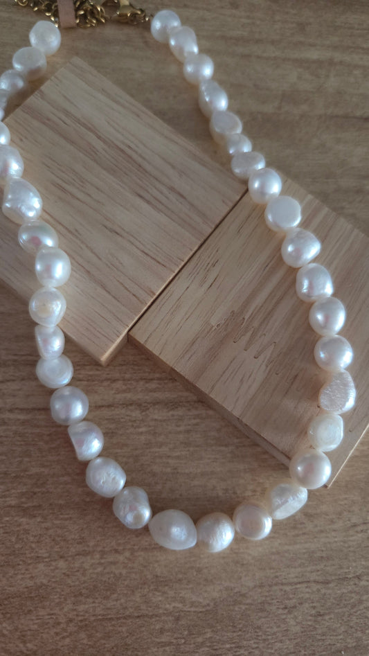 Collier perles d'eau scintilbijoux