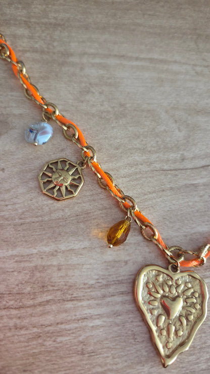 Collier pendentif coeur Scintilbijoux