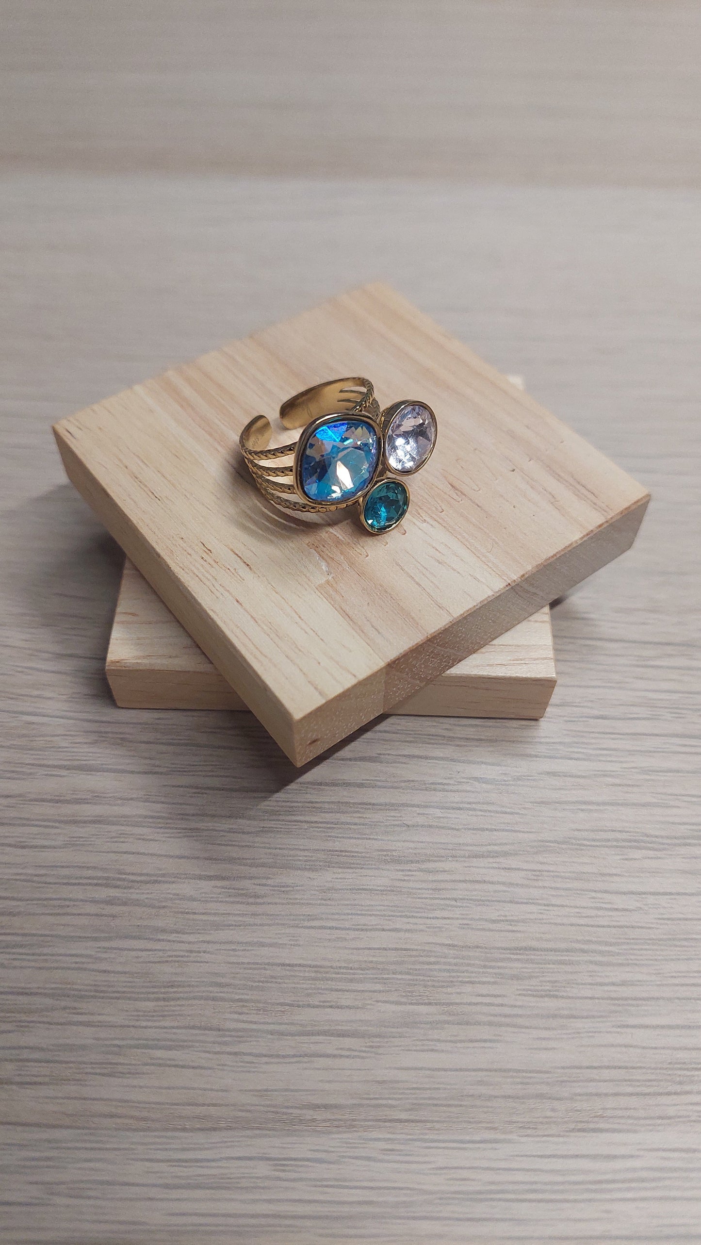 Bague Ophelie Dorée scintilbijoux