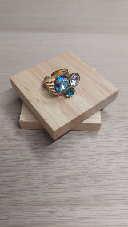 Bague Ophelie Dorée scintilbijoux