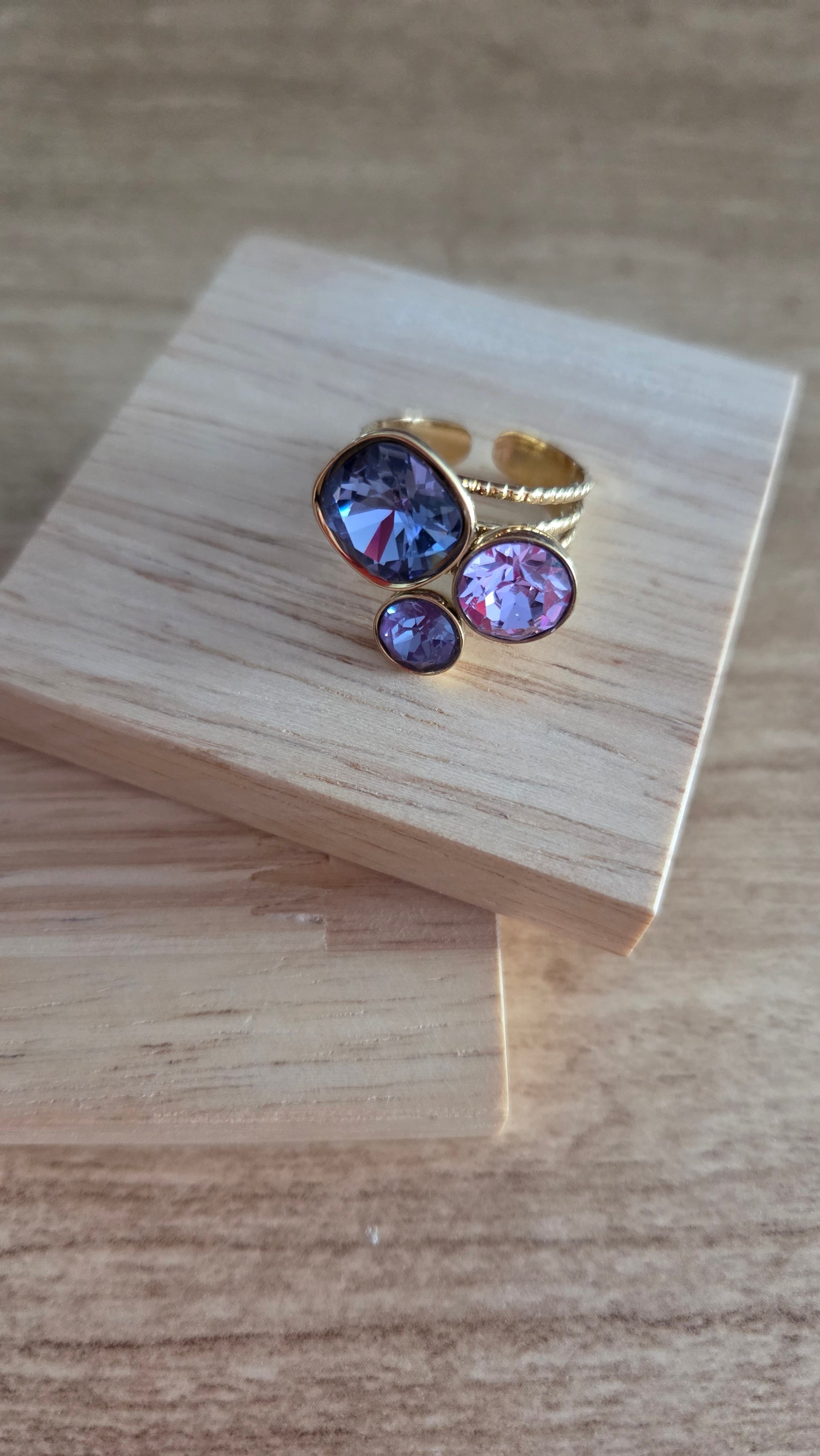 Bague Ophelie Dorée Dream Clothes