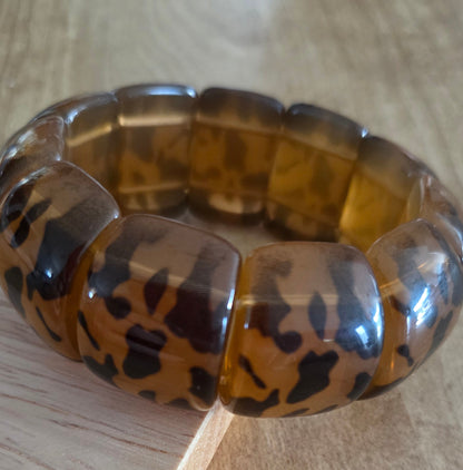 Bracelet élastique Léopard 🐆