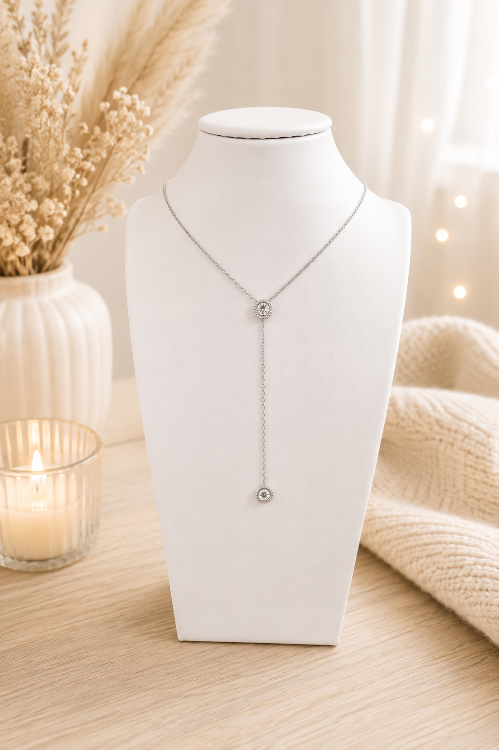 Collier Hortense Argenté