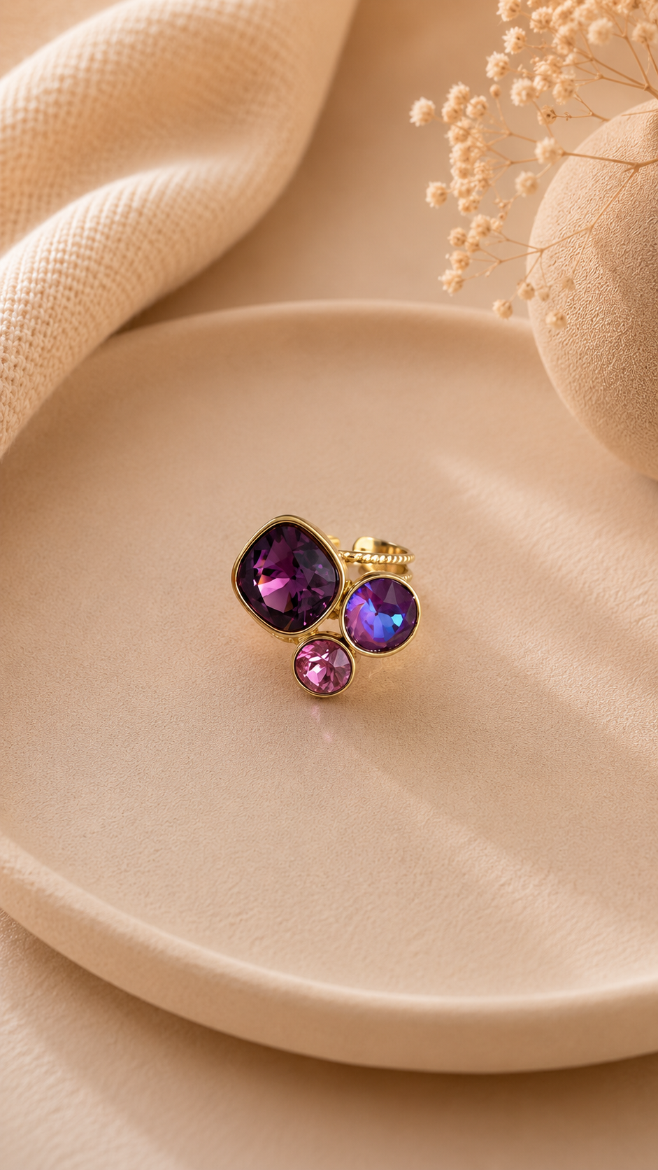 Bague Ophelie Dorée