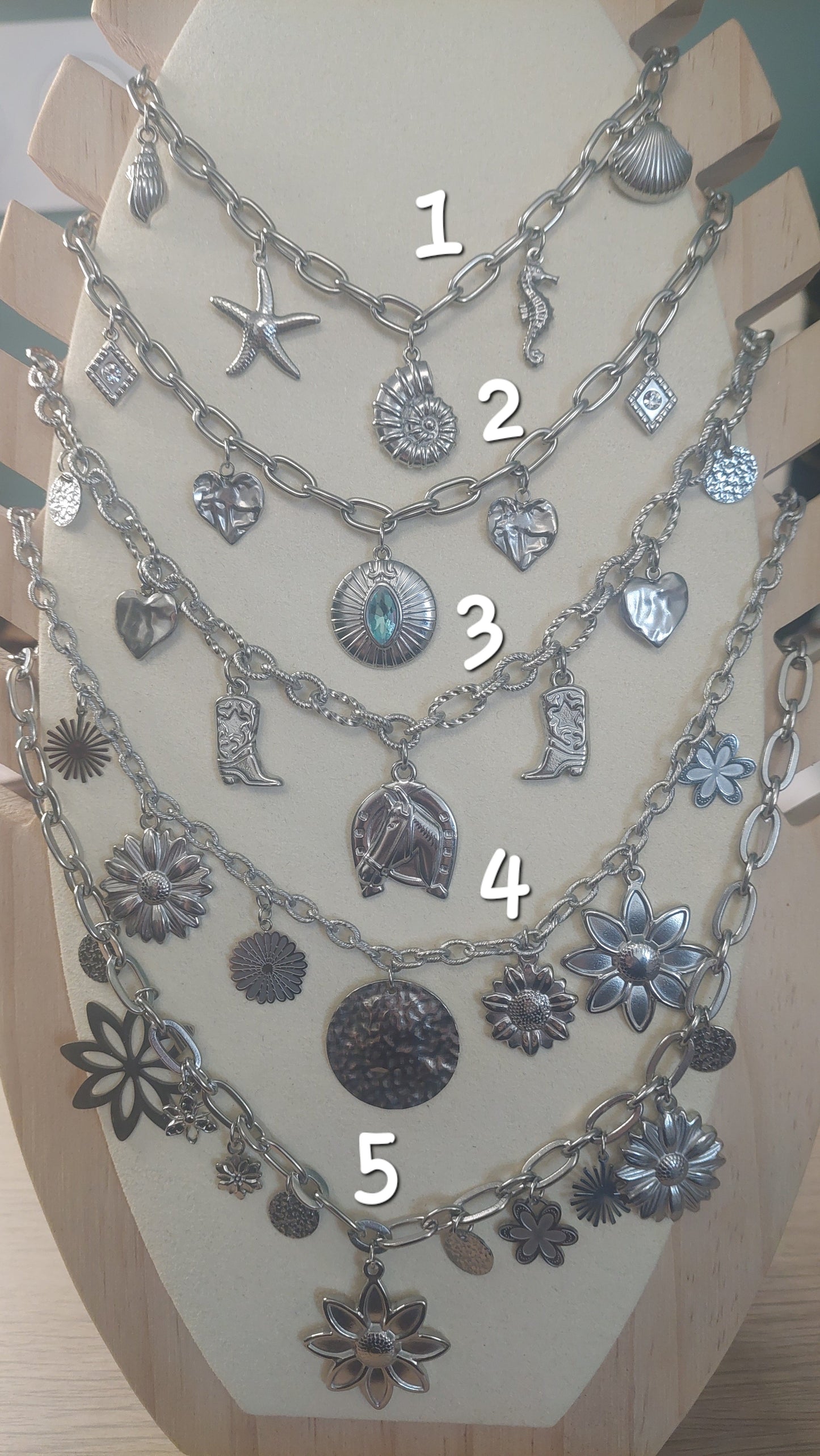 Collier Création Argent scintilbijoux
