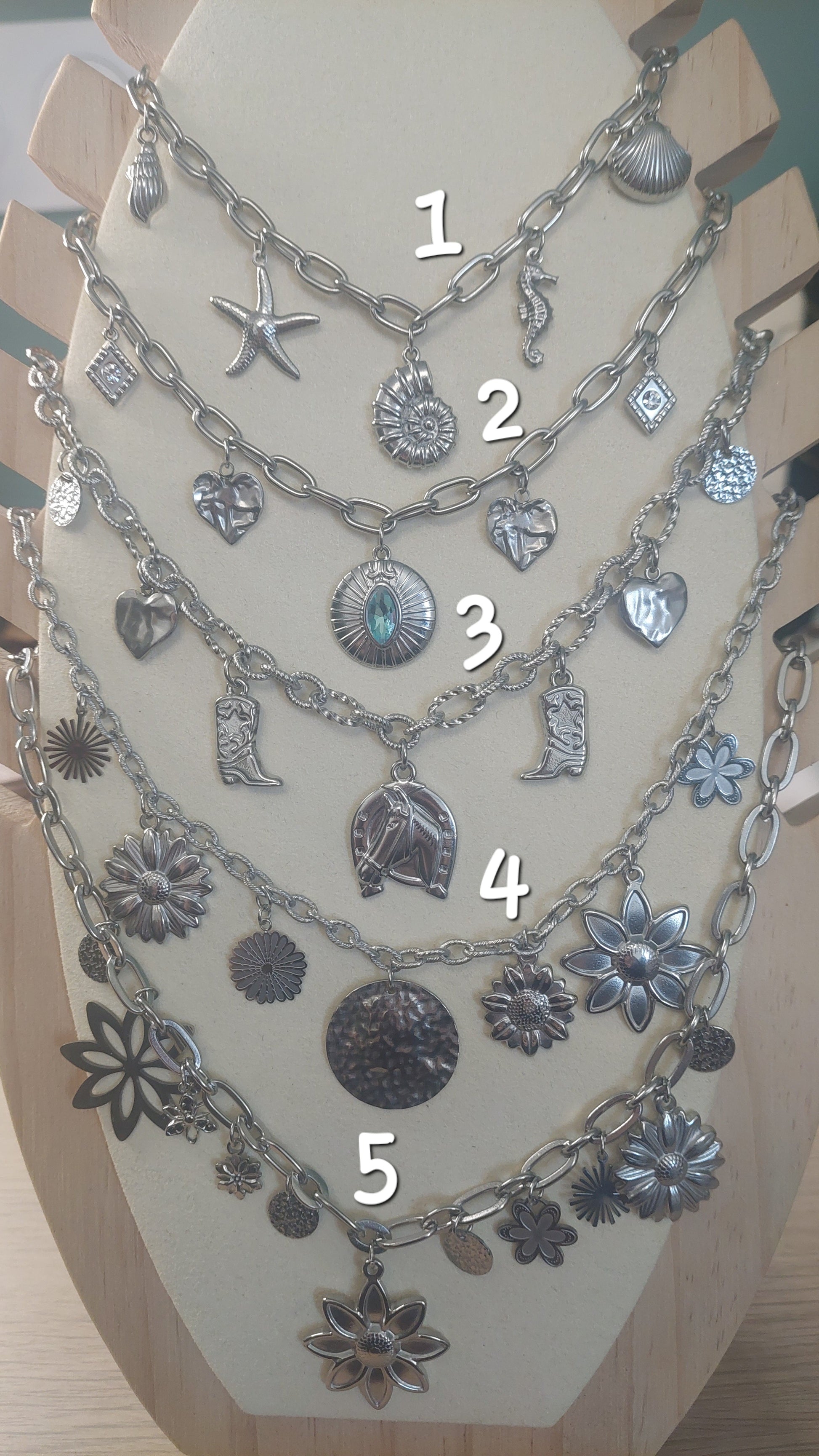 Collier Création Argent scintilbijoux