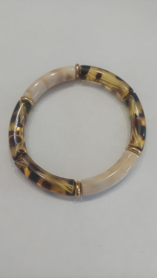 Bracelet Grand Tia leopard