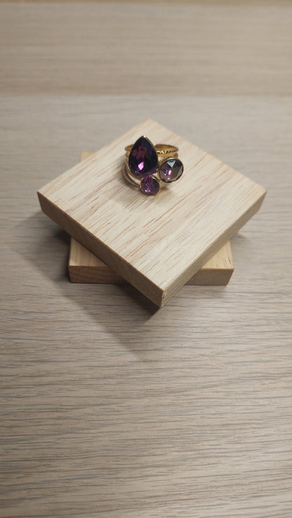 Bague Florence Dorée scintilbijoux