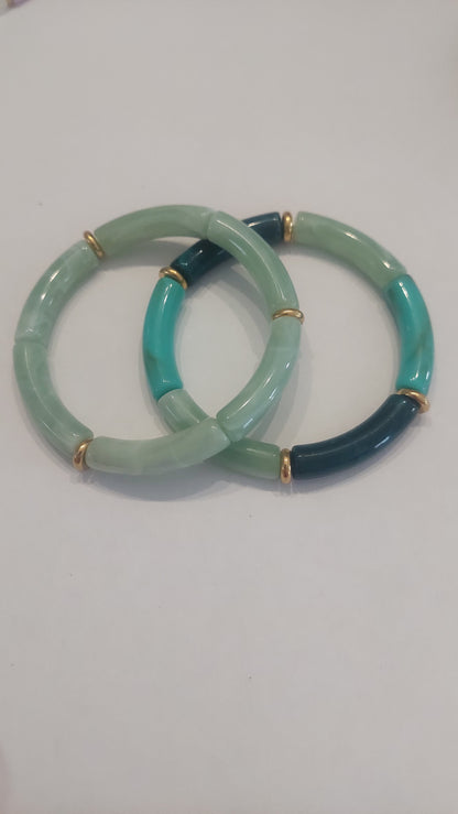 Bracelet Grand Tia vert