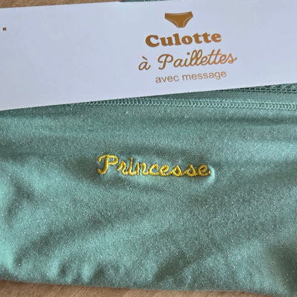 Culotte à paillettes