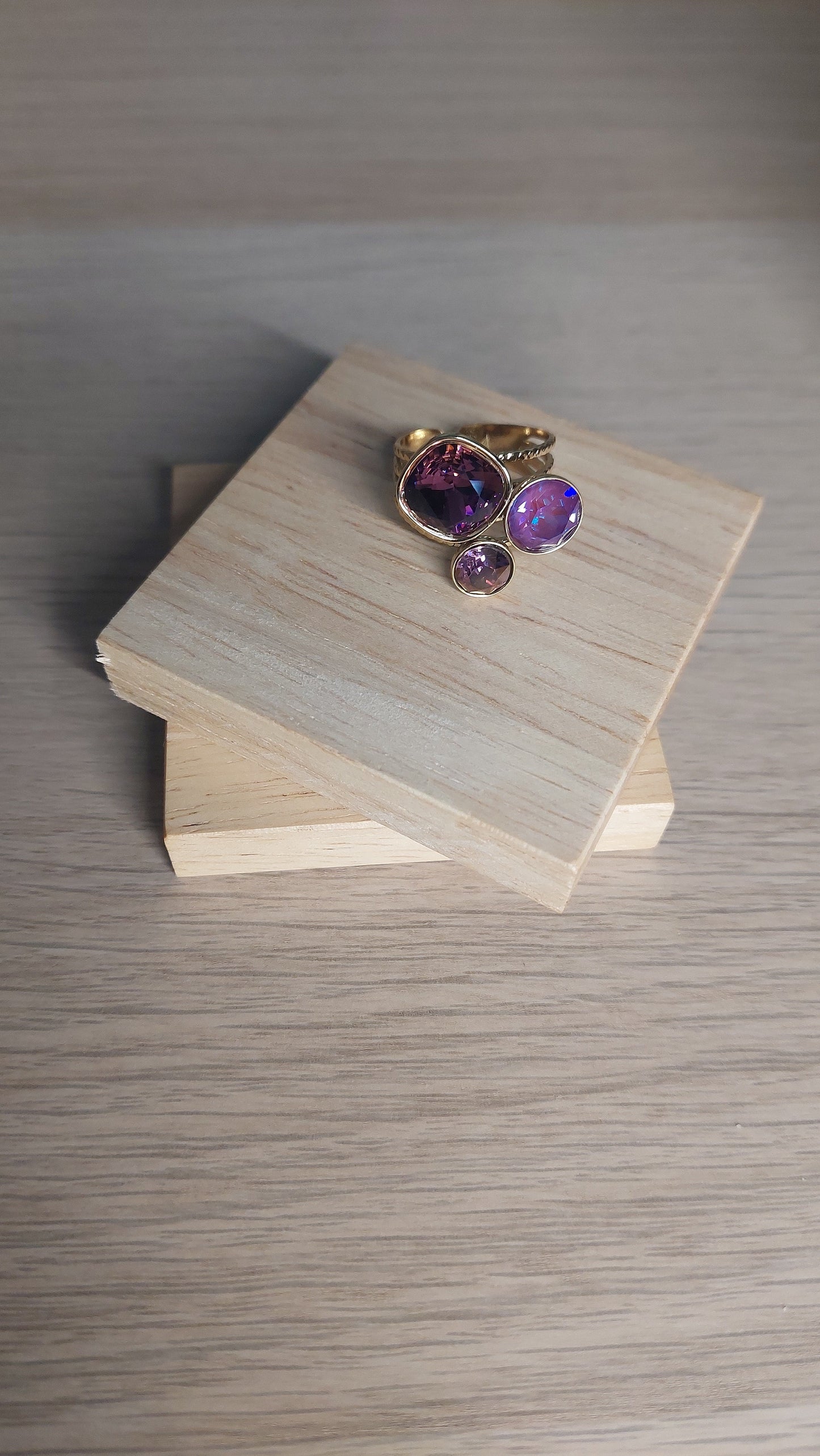 Bague Ophelie Dorée scintilbijoux