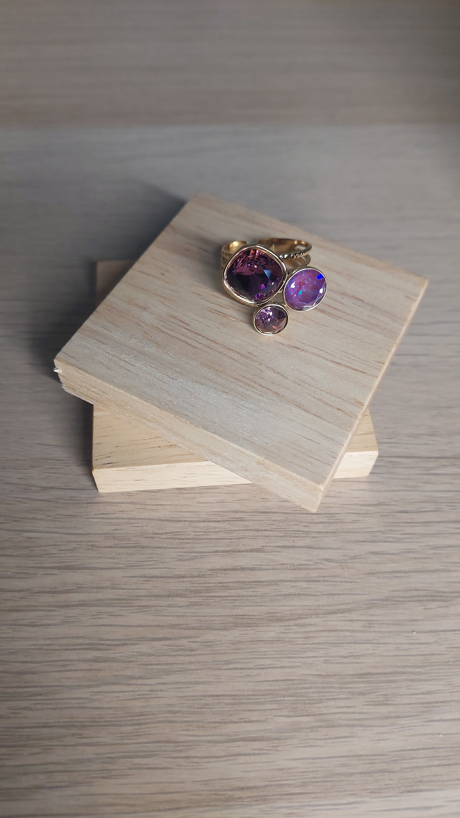 Bague Ophelie Dorée scintilbijoux