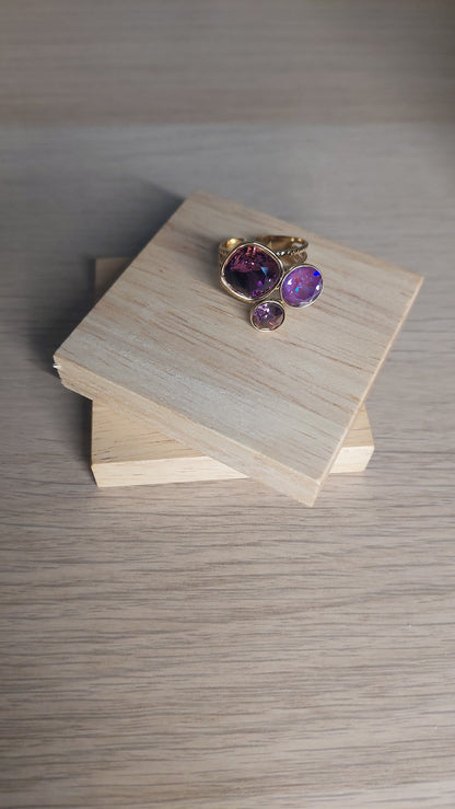 Bague Ophelie Dorée scintilbijoux
